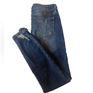 EUC Kancan Distressed Stretch Skinny Jeans